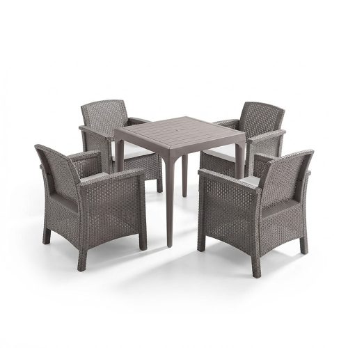 Set de mobilier de grădină Rimer 4+1