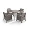Set de mobilier de grădină Rimer 4+1