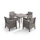 Set de mobilier de grădină Rimer 4+1