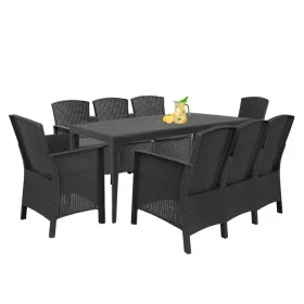 Set de mobilier de grădină Lima VII 8+1