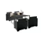 Set mobilier de gradina Nero III cu 4 locuri, grafit