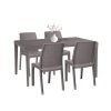 Set mobilier de gradina Pauli 4-1 cappuccino