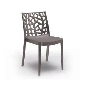 Scaun de gradina din plastic Trinity, model cappuccino