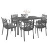 Set mobilier de gradina Nassau 6-1, grafit