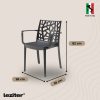 Set mobilier de gradina Nassau 6-1, grafit