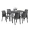 Set mobilier de gradina Indy 6-1, grafit