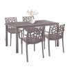 Set mobilier de gradina Nassau 4-1 cappuccino