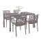 Set mobilier de gradina Nassau 4-1 cappuccino