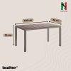 Set mobilier de gradina Nassau 4-1 cappuccino