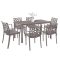 Set mobilier de gradina Nassau 6-1 cappuccino
