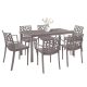 Set mobilier de gradina Nassau 6-1 cappuccino