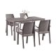 Set mobilier de gradina Indy 4-1 cappuccino