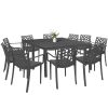 Set mobilier de gradina Alina 10-1, grafit