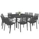 Set mobilier de gradina Alina 10-1, grafit