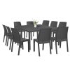Set mobilier de gradina Monza 10-1, grafit