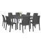 Set mobilier de gradina Monza 8-1, grafit