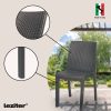 Set mobilier de gradina Monza 8-1, grafit