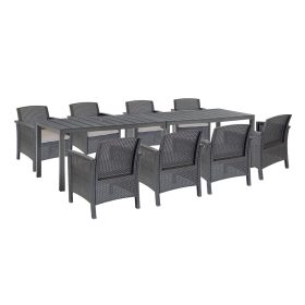 Set de mobilier de grădină Grant 8+1
