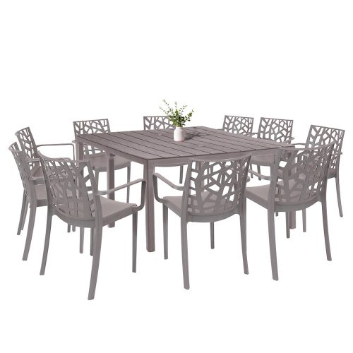 Set mobilier de gradina Alina 10-1 cappuccino