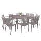 Set mobilier de gradina Alina 10-1 cappuccino
