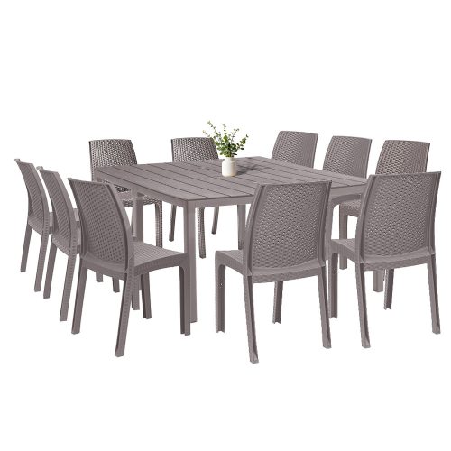 Set mobilier de gradina Monza 10-1 cappuccino