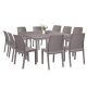 Set mobilier de gradina Monza 10-1 cappuccino