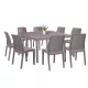 Set mobilier de gradina Monza 8-1 cappuccino