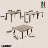 Set mobilier de gradina Monza 8-1 cappuccino