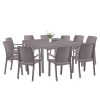 Set mobilier de gradina Letta 10-1 cappuccino