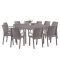 Set mobilier de gradina Letta 10-1 cappuccino