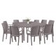 Set mobilier de gradina Letta 10-1 cappuccino