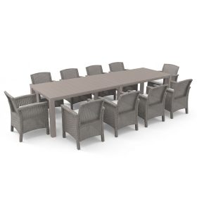 Set de mobilier de grădină Grant 10+1