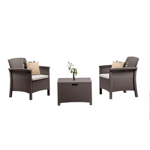 Set mobilier de gradina Venus Balcony Cappuccino