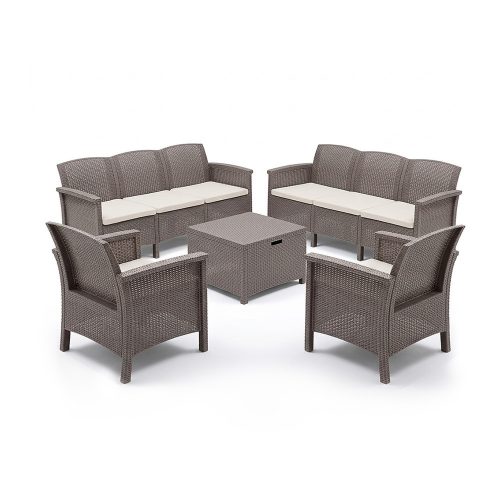 Venus II Set de mobilier de grădină pentru 8 persoane