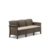 Canapea de gradina Venus cu 3 locuri, maro