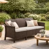 Canapea de gradina Venus cu 3 locuri, maro