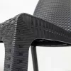Scaun de gradina din plastic Vanda, grafit