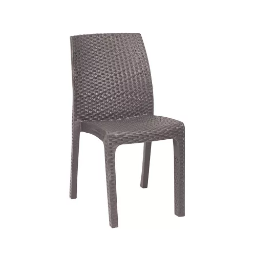 Scaun de gradina din plastic Vanda, cappuccino