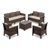 Venus Large V set de mobilier de grădină cu 7 locuri
