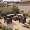 Venus Large V set de mobilier de grădină cu 7 locuri
