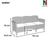 Venus Large V set de mobilier de grădină cu 7 locuri