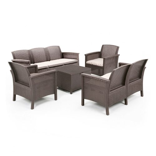 Venus Large V set de mobilier de grădină cu 7 locuri