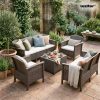 Venus Large V set de mobilier de grădină cu 7 locuri