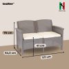 Venus Large V set de mobilier de grădină cu 7 locuri