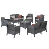 Set de mobilier de grădină Venus cu 8 locuri