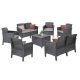 Set de mobilier de grădină Venus cu 8 locuri