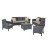 Venus Large V set de mobilier de grădină cu 7 locuri