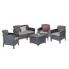 Set de mobilier de grădină Venus II Big cu 5 locuri