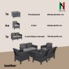 Set de mobilier de gradina Venus II Big cu 6 locuri