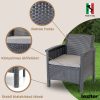 Set de mobilier de grădină Venus II Big cu 5 locuri
